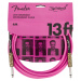 Fender 13' Instrument Cable Joe Strummer Pink Leopard