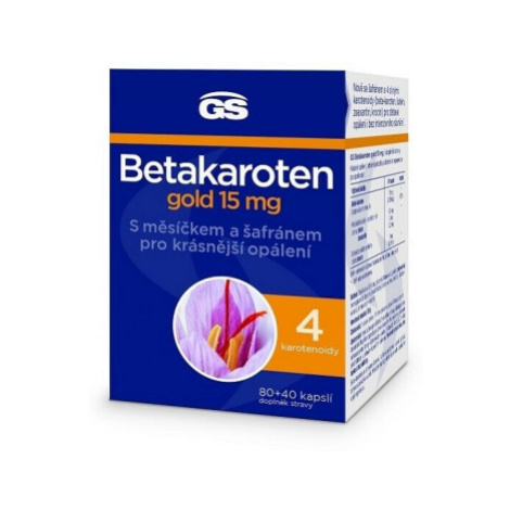 GS Betakaroten gold 15mg 80+40 kapslí Green Swan