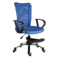 Dětská židle s podnoží BUCK  –⁠ látka, více barev Modrá