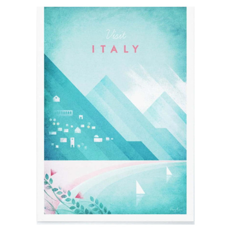 Plakát Travelposter Italy, A3