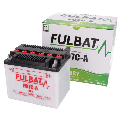 Baterie Fulbat YB7C-A, včetně kyseliny FB550593