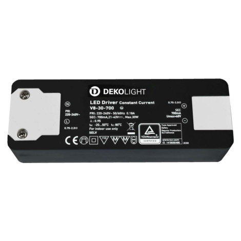 Light Impressions Deko-Light LED-napájení BASIC, CC, V8-30-700mA/30W konstantní proud 700 mA IP2
