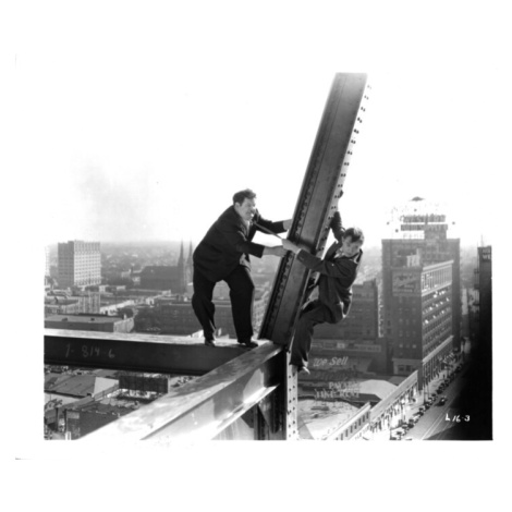 Plakát, Obraz - Oliver Hardy And Stan Laurel In 'Liberty', 40 × 30 cm