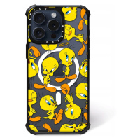 Pouzdro pro Apple Iphone 14 Pro Tweety 010 Looney Tunes Magsafe Průsvitné