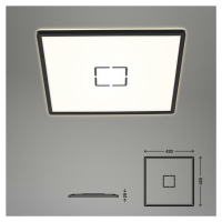 BRILONER Slim svítidlo LED panel, 42 cm, 3000 lm, 22 W, černá BRI 3393-015