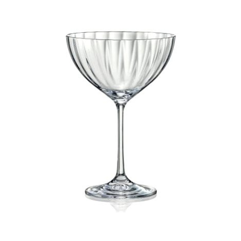 Crystal Bohemia Sada sklenic na martini 6 ks 340 ml WATERFALL
