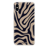 iSaprio Zebra Black - iPhone XS