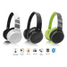 Bluetooth sluchátka ALIGATOR AH02, FM, SD karta, černo/zelená