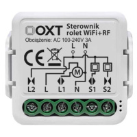 OXT mini roletový ovladač úhlu žaluzie WiFi+RF modul TUYA