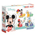 Clementoni 20819 - Moje první puzzle Mickey Mouse 3+6+9+12 dílků