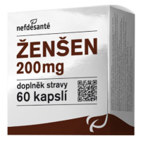 Nefdesanté Ženšen 200 mg 60 kapslí