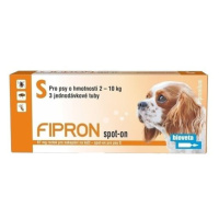 Bioveta Fipron 67mg Spot-On Dog S sol 3x0,67ml