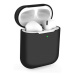 AlzaGuard Skinny Silicone Case pro AirPods 1. a 2. generace černé