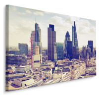 Plátno Pohled Na Moderní Londýnskou Čtvrť Varianta: 120x80