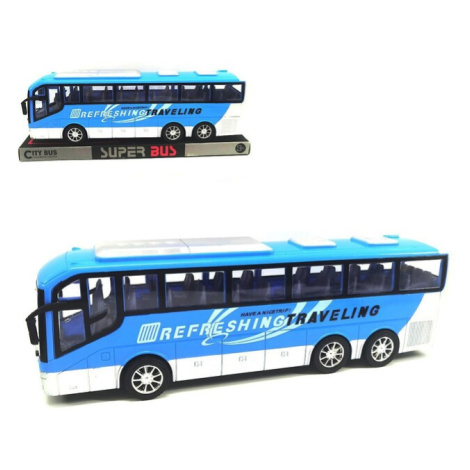 Autobus Superbus na setrvačník 34 cm - červená Toys Group