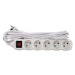 Prodlužovací kabel EMOS P1515 5m/5zásuvek s vypínačem bílá 1902150500