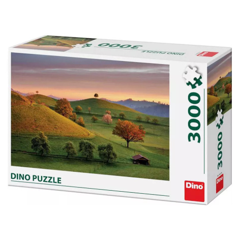 DINO Puzzle Pohádkový východ slunce 3000 dílků skládačka 117x84cm