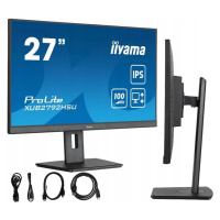 iiyama XUB2792HSU-B6 monitor 27 Ips Led 100Hz 0,4 ms Hdmi DisplayPor hubUSB