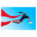 Fotografie Athlete running through red ribbon, We Are, 40 × 26.7 cm