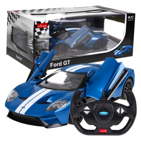mamido  Auto na dálkové ovládání RC Ford GT 1:14 modré RC