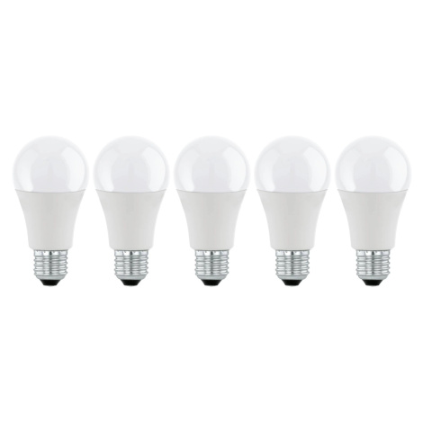 Eglo LED žárovka E27-A60, 8,5 W, 806 lm, 3000 K, teplá bílá, 5 ks