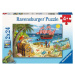 Ravensburger puzzle 056767 Piráti a mořské víly 2 x 24 dílků