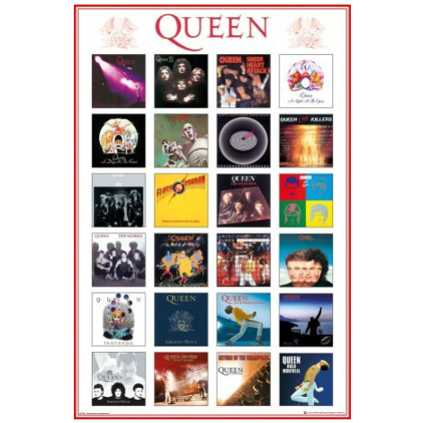 Plakát Queen - Covers (Bravado) Europosters