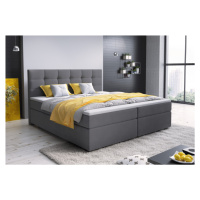 Expedo Čalouněná postel boxspring GLOSE, 180x200, sawana 05 + topper