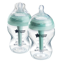 Tommee Tippee Advanced Anti-Colic Samosterilizační kojenecká lahev Pomalý průtok 0m+ 260 ml 2 ks