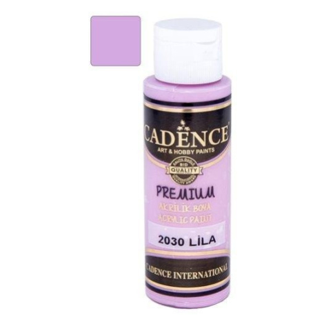Akrylová barva Cadence Premium - světle fialová / 70 ml