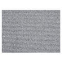 Vopi koberce Metrážový koberec Porto šedý - neúčtujeme odřezky z role! - Kruh s obšitím cm