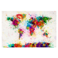Plakát, Obraz - Michael Tompsett - World map, 91.5x61 cm
