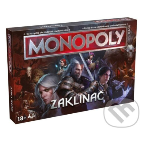 Monopoly Zaklínač - hra z kategorie Ostatné Winning Moves