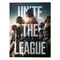 Obraz na plátně Justice League Movie - Unite The League, 2 - 60×80 cm