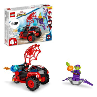 Lego® marvel 10781 miles morales: spider-man a jeho techno tříkolka