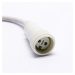 DecoLED Zdrojový kabel exteriér bílý, 1,5m, IP67 EFACX01