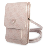 Pouzdro Guess 4G Triangle Logo Phone Bag Universal GUWBP4TMPI Pink