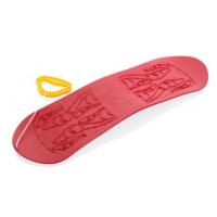 Snowboard plast 70 cm - červený