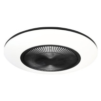 Brilagi - LED Stmívatelné svítidlo s ventilátorem AURA LED / 38 W / 230V černá + DO