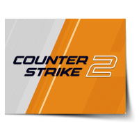 Sablio Plakát Counter Strike 2 Oranžová - 90x60 cm