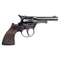 Gonher revolver kovbojský stříbrný kovový