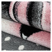 Ayyildiz koberce Dětský kusový koberec Kids 590 pink kruh Rozměry koberců: 160x160 (průměr) kruh
