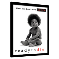 Obraz na zeď - The Notorious B.I.G - Ready To Die, 34.3 × 44.5 cm