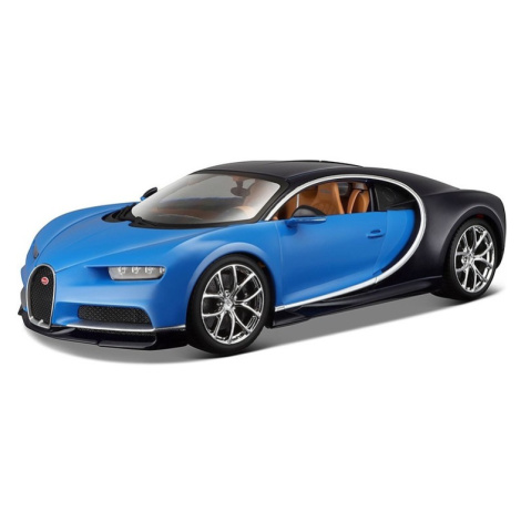 BBURAGO - 1:18 Bugatti Chiron blue / deep blue