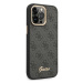 Guess GUHCP14XHG4SHK hard silikonové pouzdro iPhone 14 PRO MAX 6.7" black 4G Vintage Gold Logo