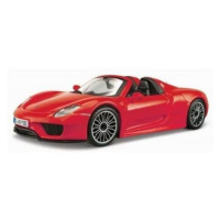 Bburago 1:24 Plus Porsche 918 Spyder Red