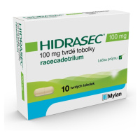 HIDRASEC 100MG CPS DUR 10