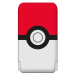 Magnetická powerbanka OTL Technologies Pokemon Pokeball s USB-C Bílá