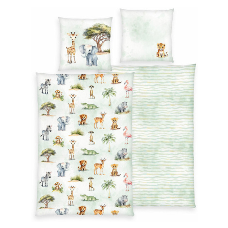 Herding Dětské flanelové povlečení Safari