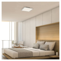 Briloner LED panel Pallas, bílý, stmívatelný, CCT, 29,5x29,5cm